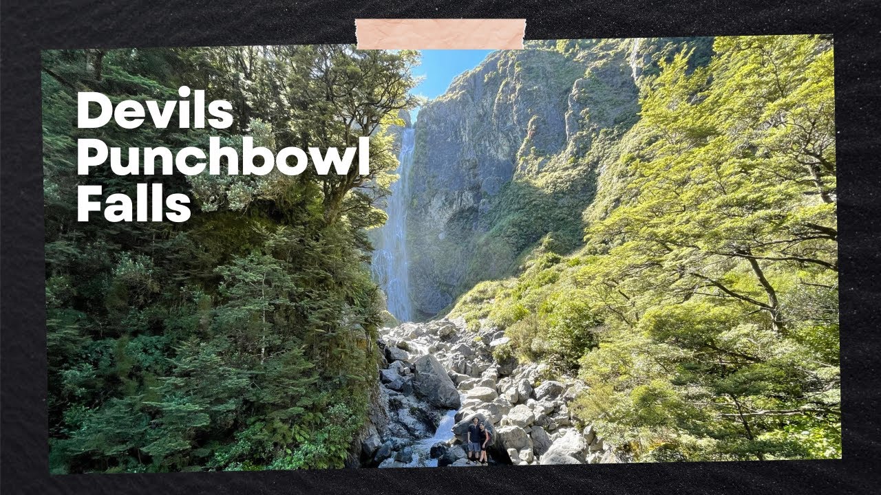 🇳🇿NEW ZEALAND | Devils Punchbowl Falls | Arthur's Pass National Park | Canterbury | NZ Waterfalls