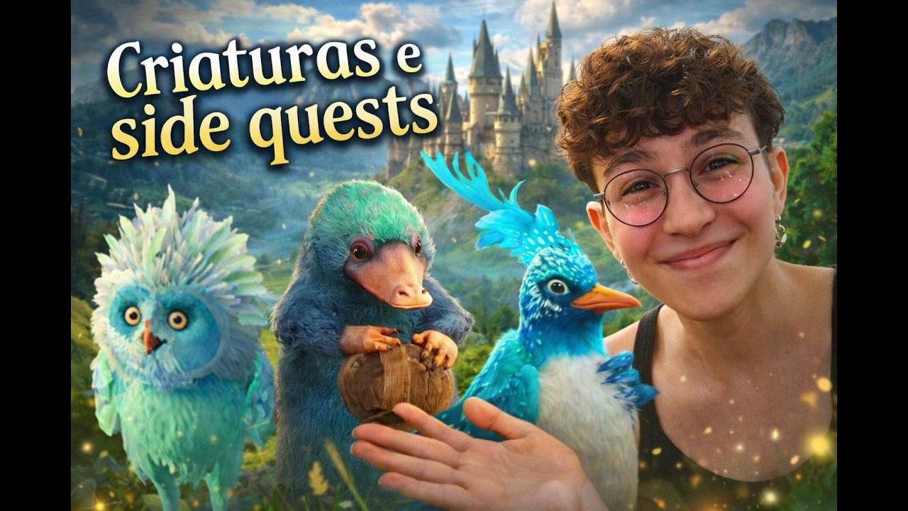 ESSAS CRIATURAS SÃO INCRIVEIS (+SIDEQUESTS) - Hogwarts Legacy #6