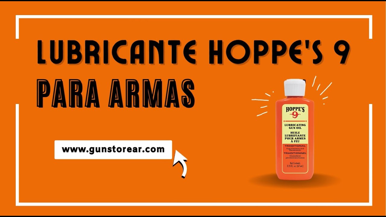 Botella aceite lubricante Hoppe's 9 para armas - Gun Store Ar