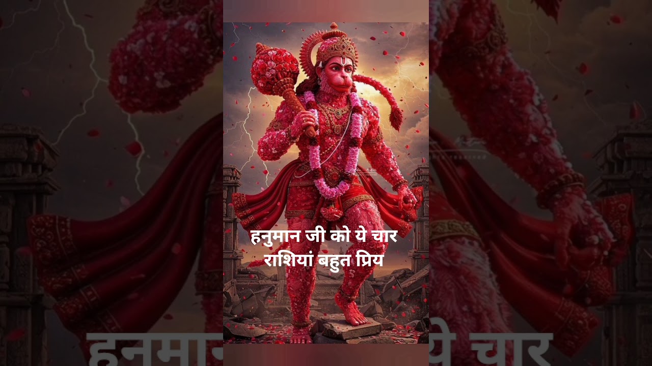 4 Zodiac Signs Loved by Hanuman Ji