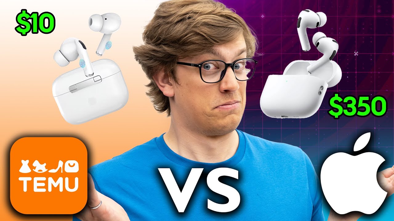 Мы провели компьютерную томографию Apple AirPods против Temu AirPods