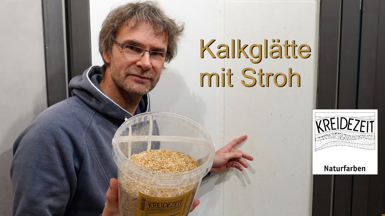 Kalkglaette mit Stroh