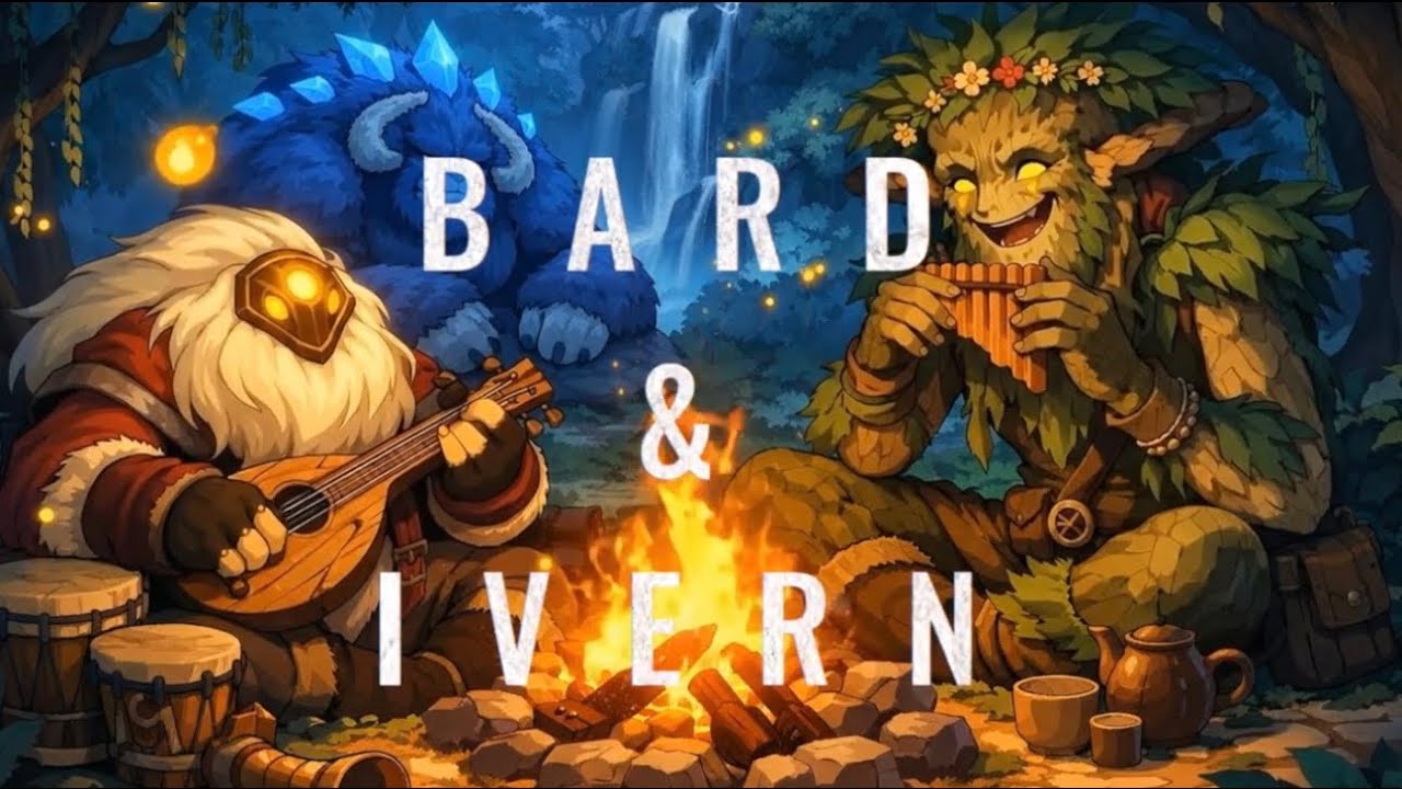 Bard & Ivern – Forest Friends 🌱 Cozy Ambient LoFi | Chill Nature Vibes
