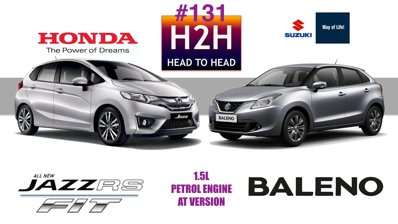 H2H #131 Suzuki BALENO Hatchback vs Honda JAZZ