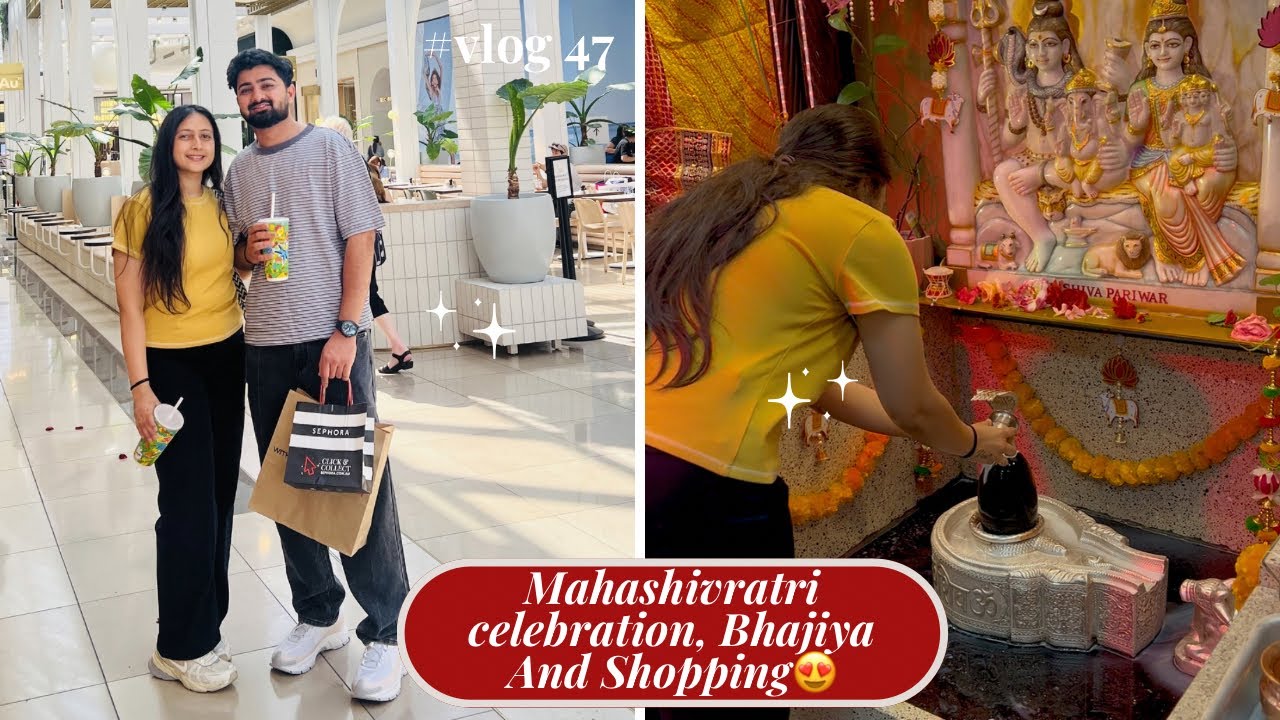 Wowwwww જબરદસ્ત Mall 😍Mahashivratri નું Celebration અને વરસાદ માં ભજીયા ની મોજ 🤩