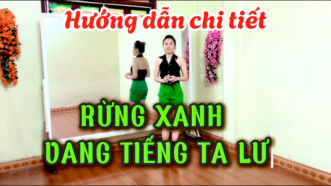 Hướng dẫn chi tiết/ RỪNG XANH VANG TIẾNG ĐÀN TA LƯ/ remix/ trend/ zumba choreo ABAILA/ Phượng Đàm