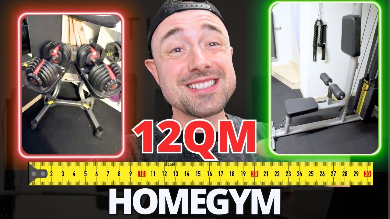 12qm Home Gym im Keller – komplette Roomtour & Equipment -Tipps!