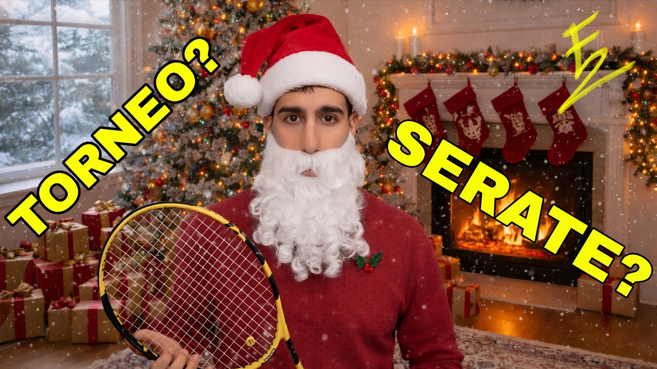HO VINTO UN TORNEO DI TENNIS E NON ME L’ASPETTAVO 😱🏆 EDIZIONE NATALE 🎅🎄
