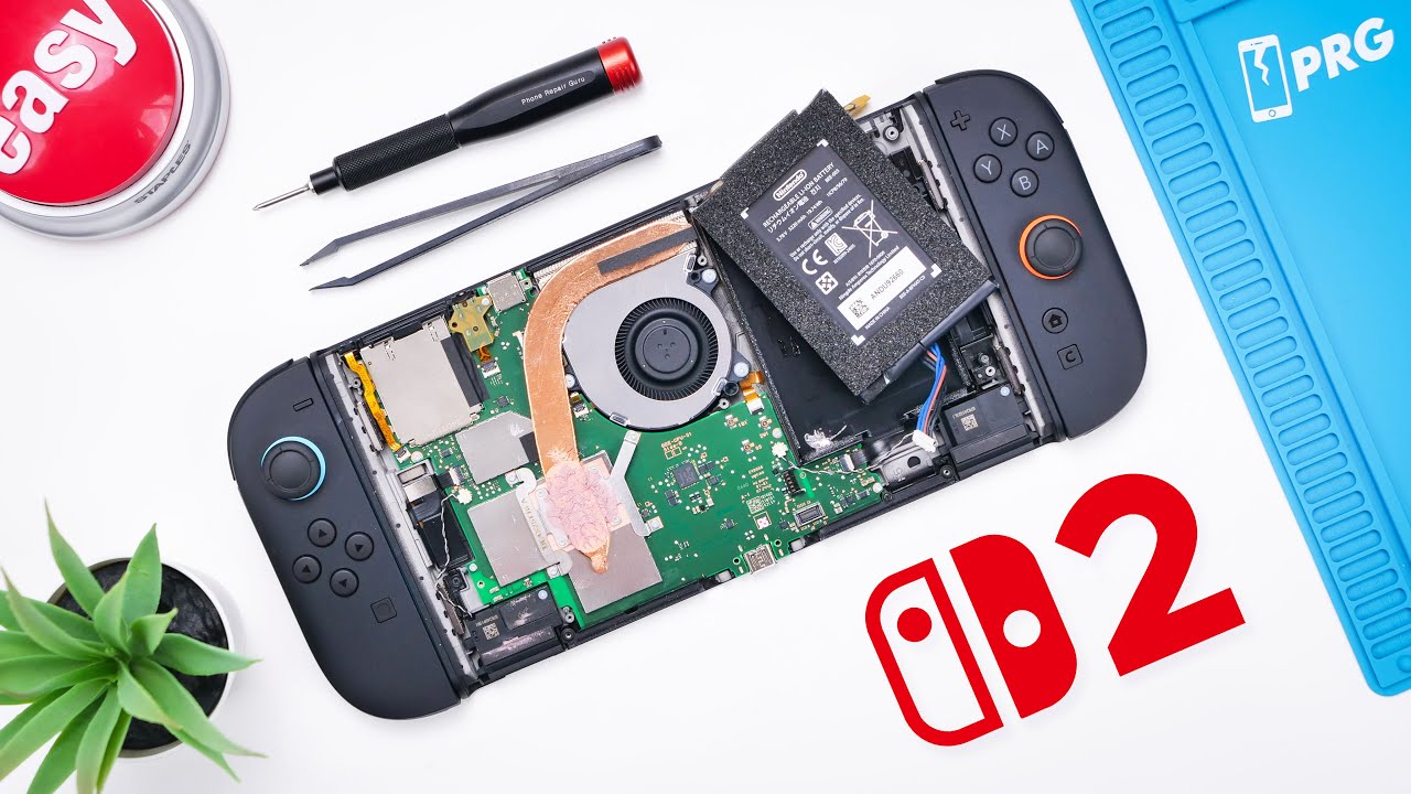 Почему ЭТО внутри Switch 2...? | Полная разборка
