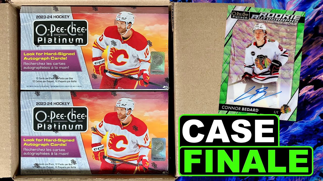 IT SHOULDN'T BE LIKE THIS! - 2023-24 O-Pee-Chee Platinum Hockey Hobby Box Case Part 3
