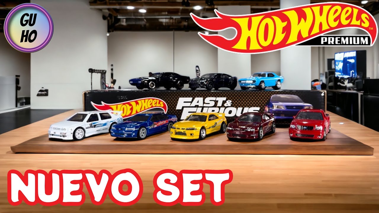 🔥NUEVO SET de Fast & Furious de HOTWHEELS Premium | Mattel🔥