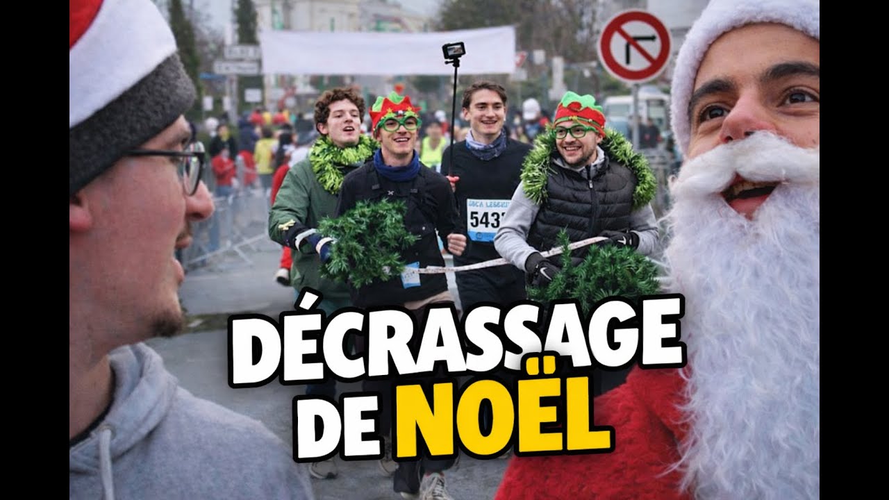 Le traineau du père Noël tente de performer à Lescure