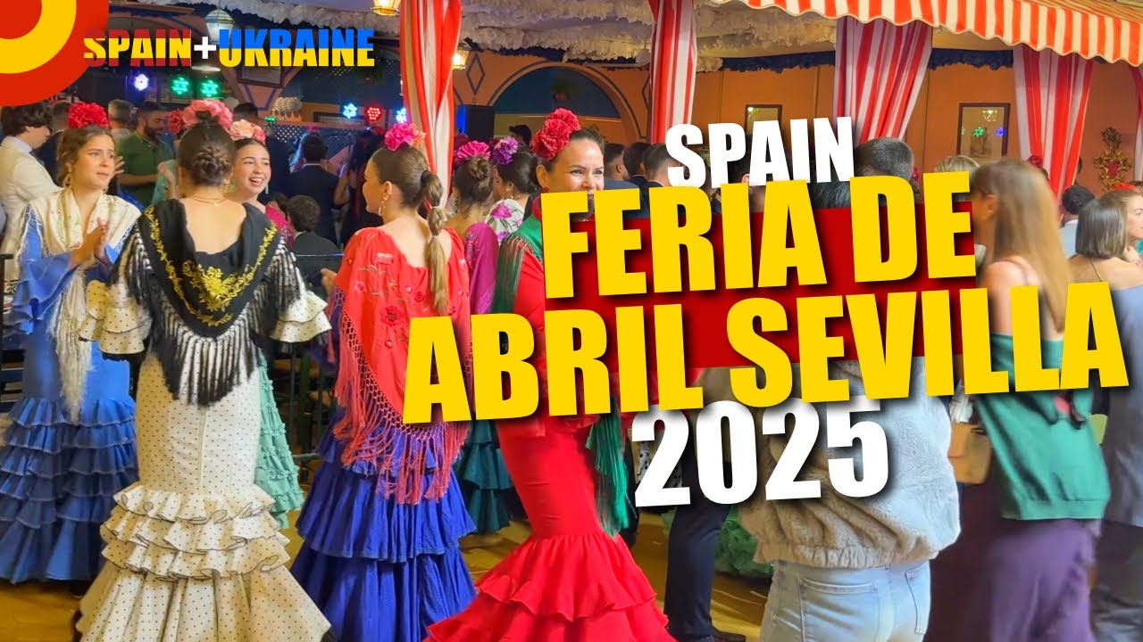 4K LIVE Feria de Abril 2025 🎉 Peak Celebration | Day 2 Highlights from Seville