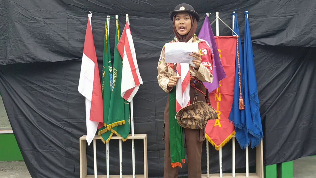 LOMBA CIPTA BACA PUISI PRAMUKA TINGKAT NASIONAL :  MTs  NURUL ISLAM RANDUDONGKAL PEMALANG