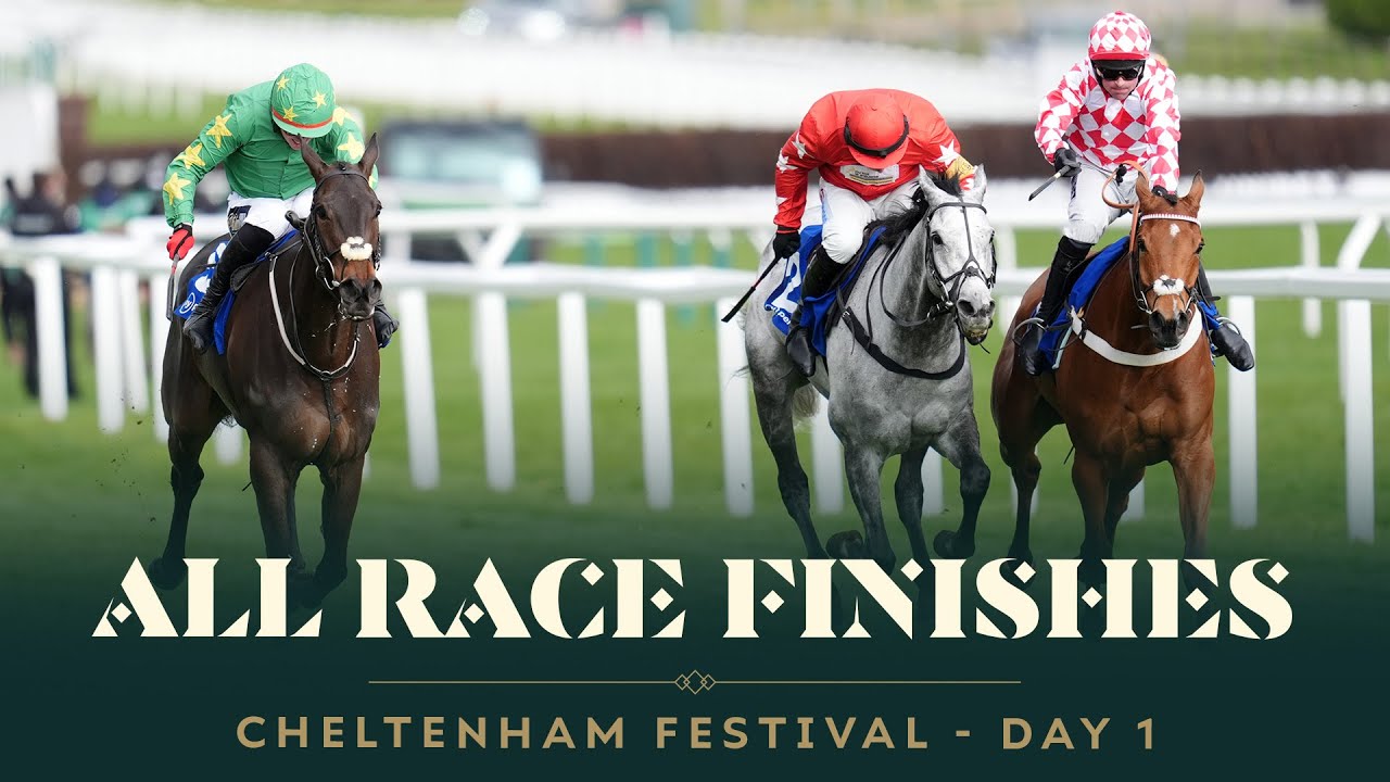 All race finishes from day one of the 2025 Cheltenham Festival