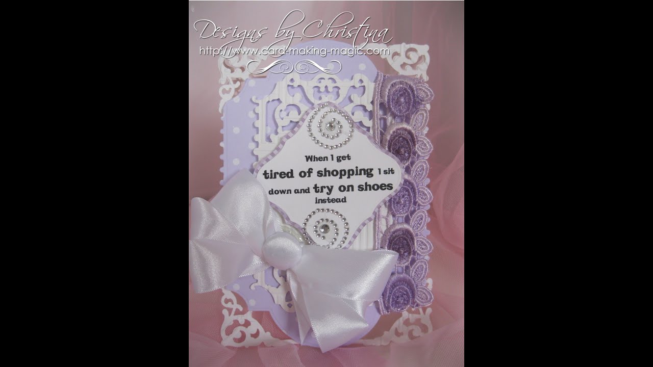 Filigree Hinged Card