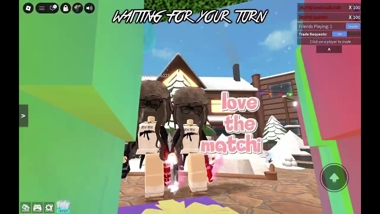 I'm the winner!!#mm2#roblox#w cousin#strawberry☆star