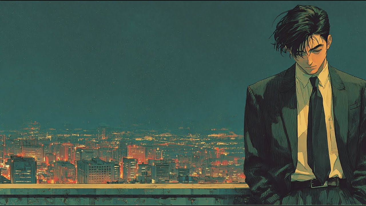 Midnight Jazz Hip Hop | Quiet Thoughts Above the Lights