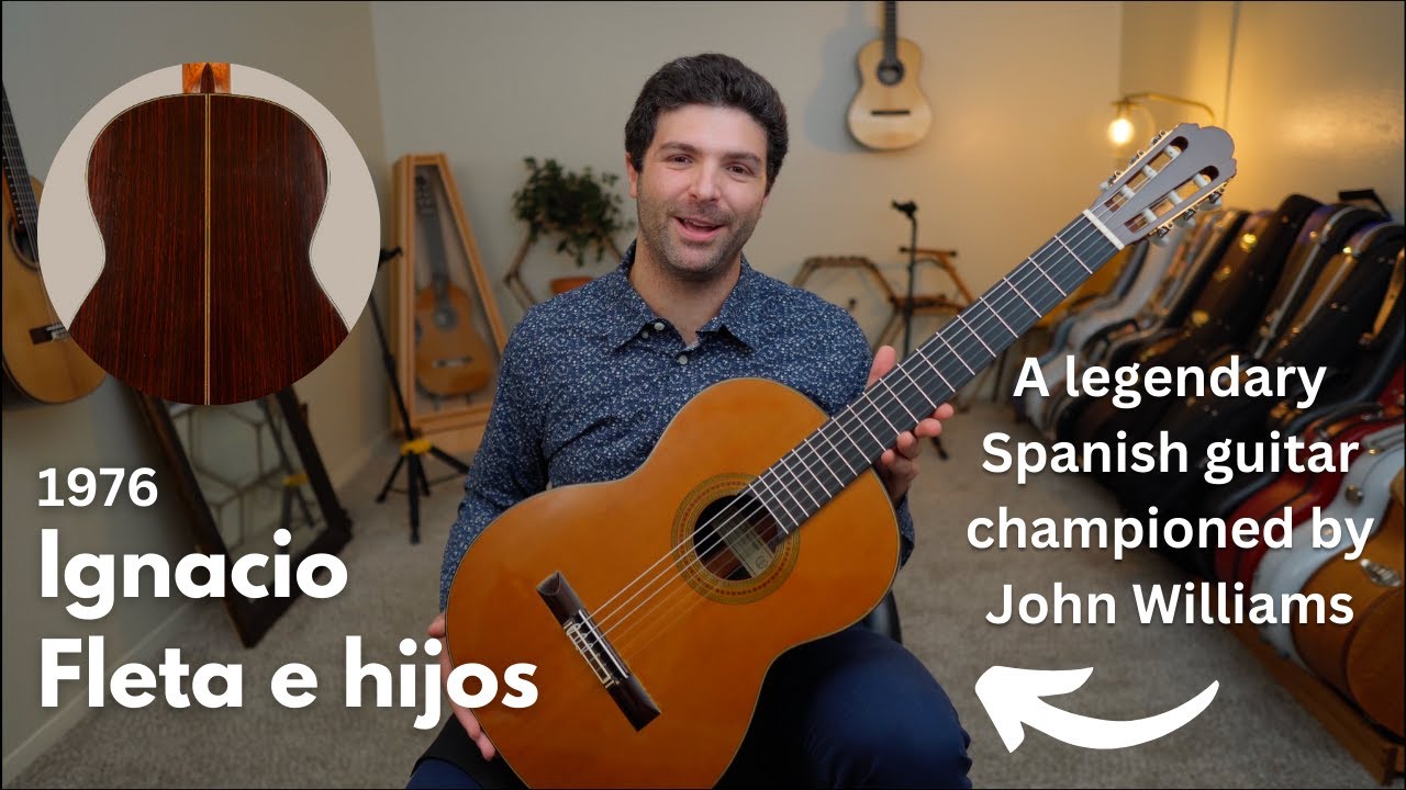 A Golden-Era Fleta Like No Other | 1976 Ignacio Fleta Cedar Classical Guitar | GuitarCollection.com