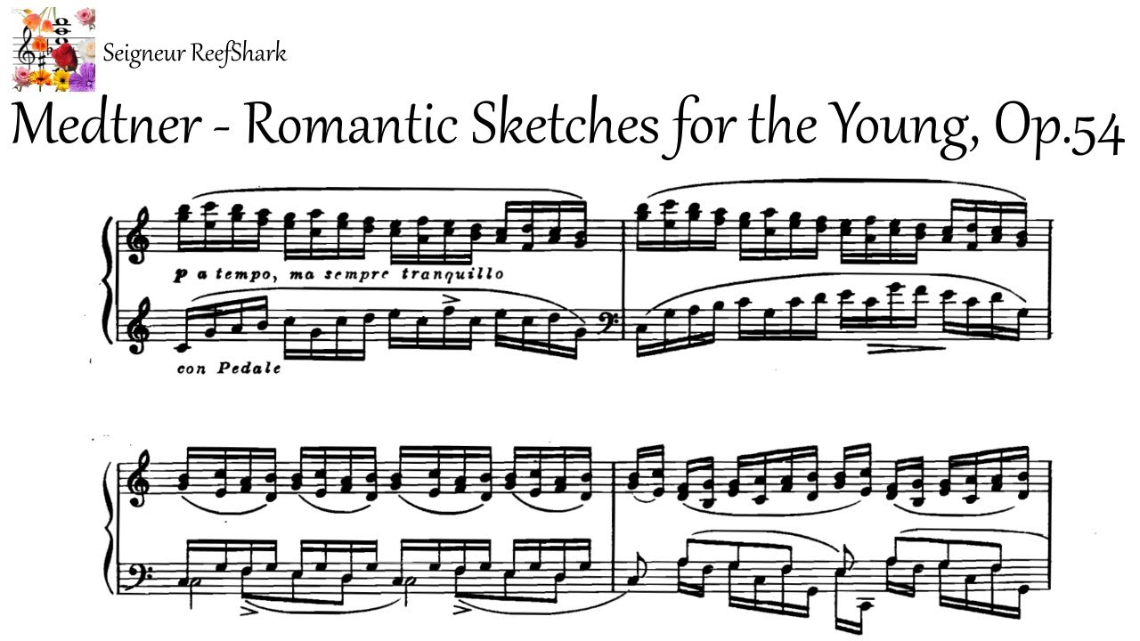 Medtner - Romantic Sketches for the Young, Op. 54 (Tozer)