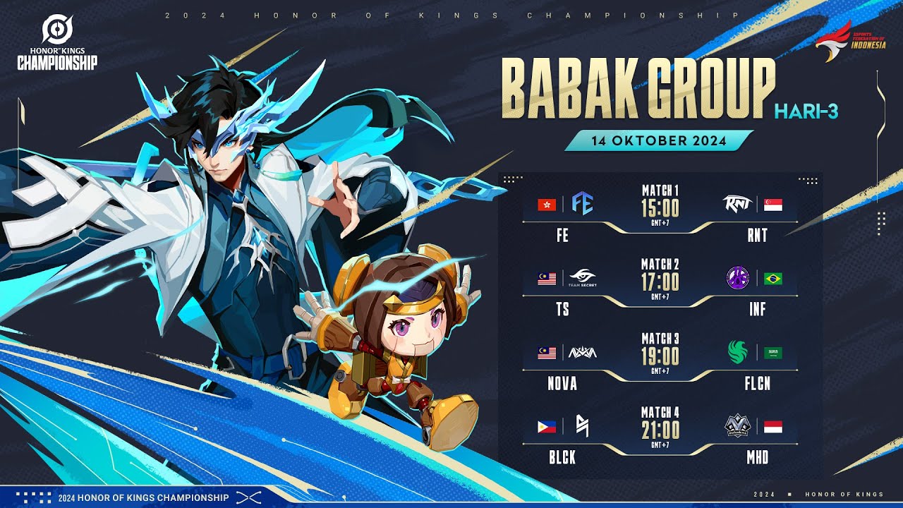 [ID] 2024 Honor of Kings Championship Babak Grup Hari 3