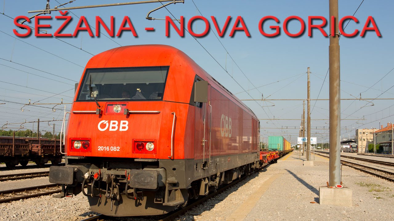 Cab ride (Führerstandsmitfahrt) Sežana - Nova Gorica