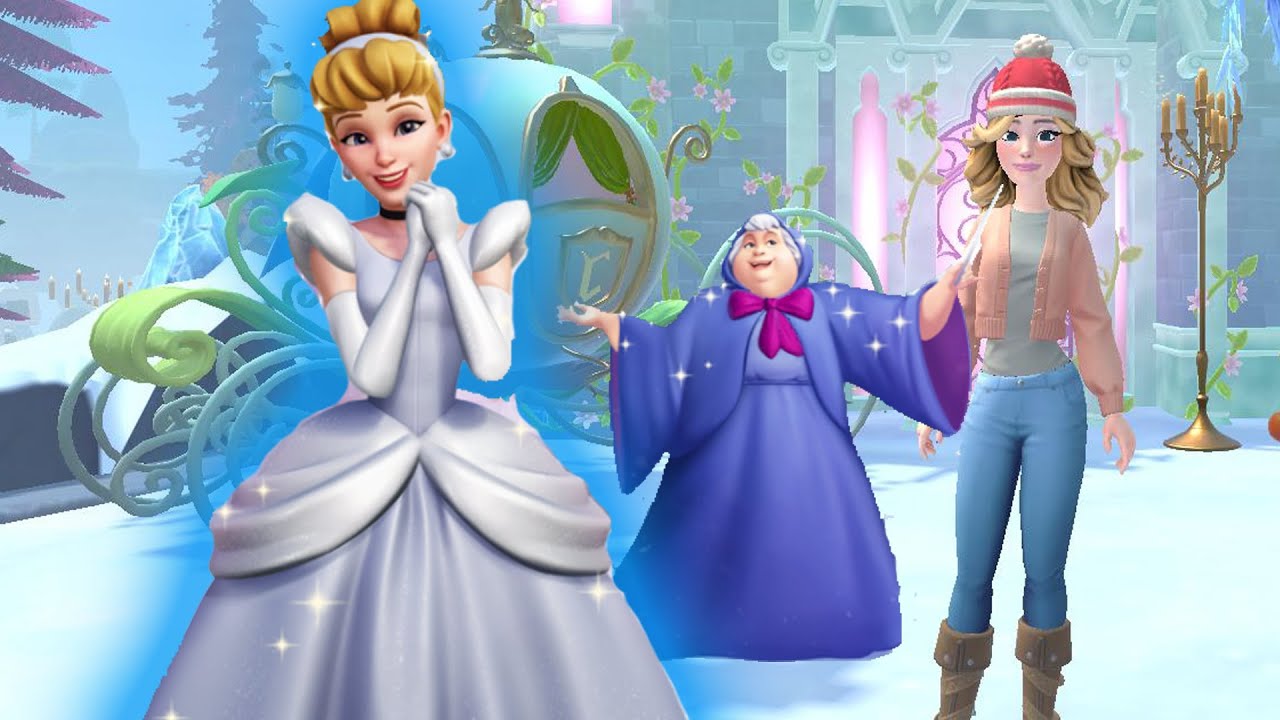 How to Get Cinderella in the Winter Ball Update! Disney Dreamlight Valley!