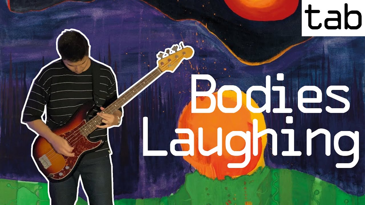 THE SMILE - Bodies Laughing | Bass Tab | Cover | Lesson | Tutorial