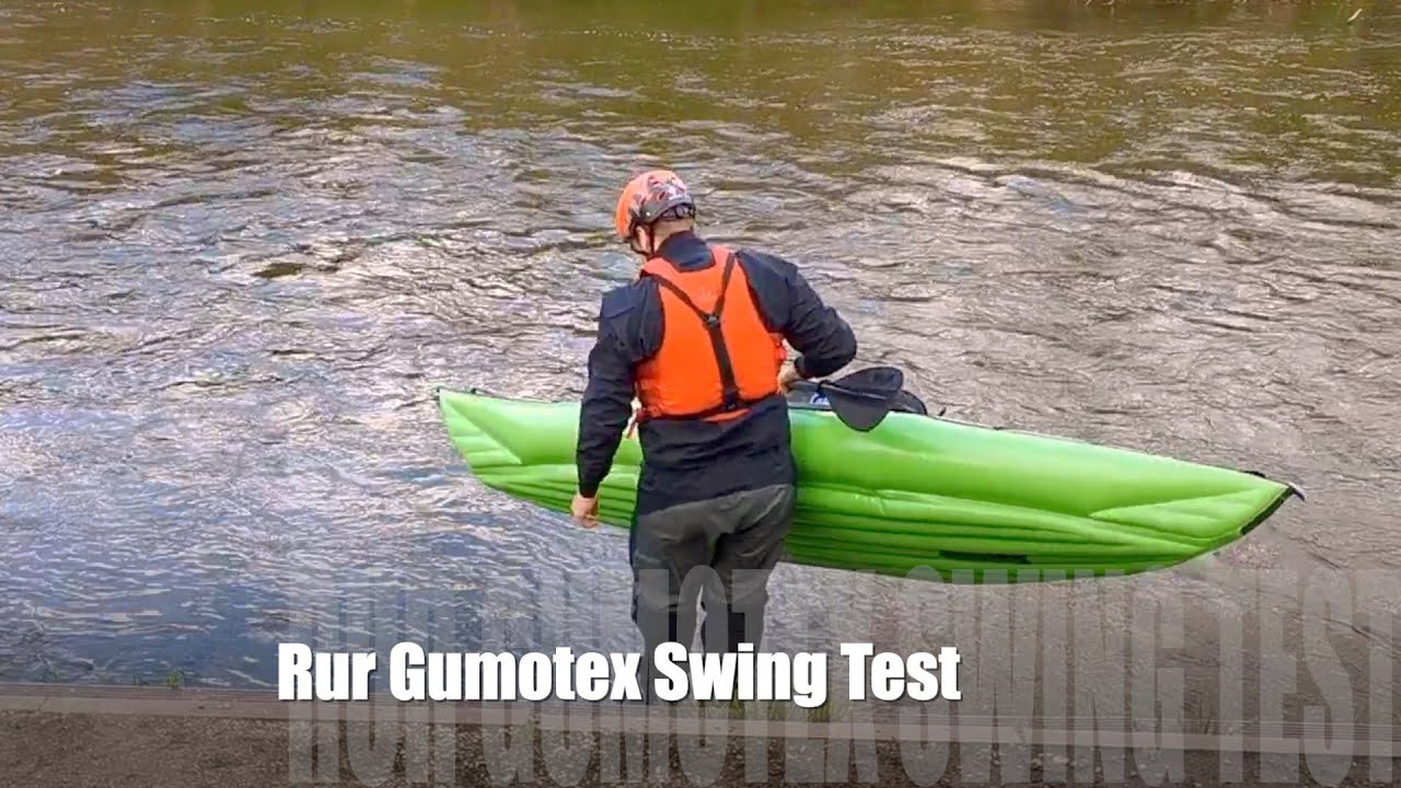 Gumotex Swing 1| Rur Hilfarth bis Ratheim | Erster Test: leichtes Wildwasser