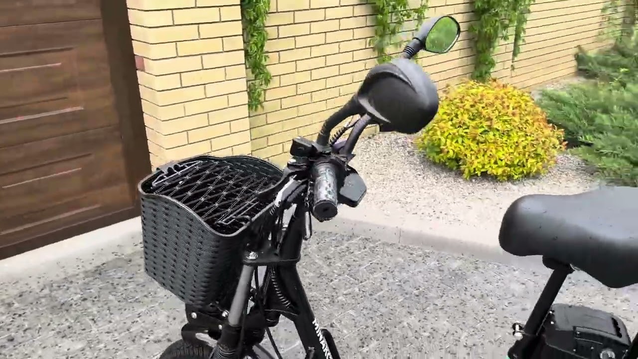 Електровелосипед MINAKO Monster PRO 26Ah 60V 1000W чорний | з розкладним сидінням — багажником 2025
