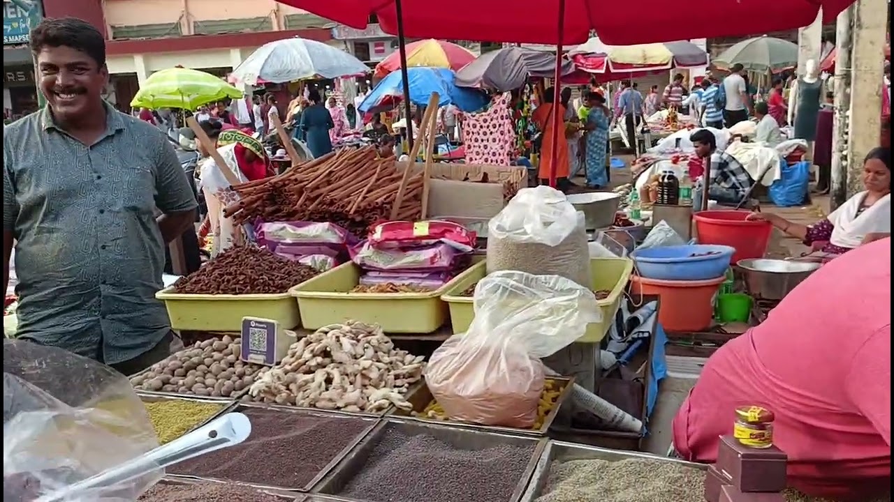 Goa Mapusa Market #goa #mapusa