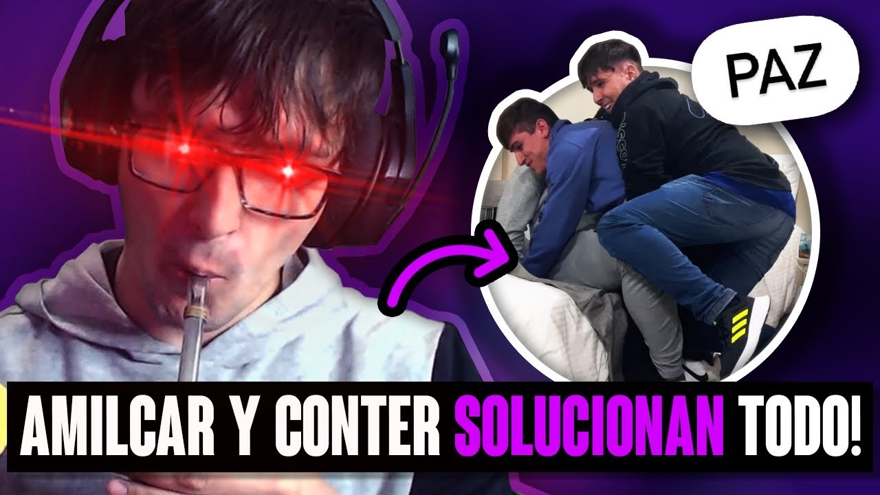 EL PODER DE LA AMISTAD HA GANADO! AMILCAR Y CONTERSTINE SOLUCIONAN TODO!