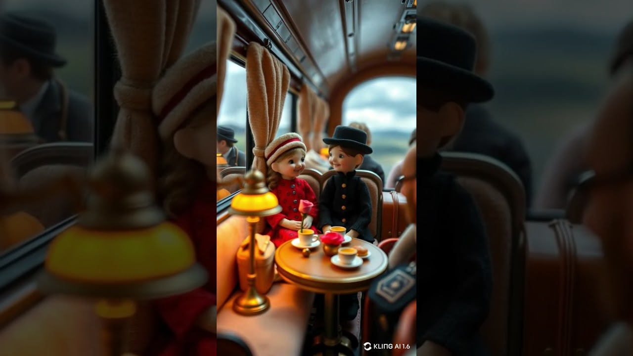 Midnight Express to Love 🌹❄️ | A Magical Train Ride Through Winter