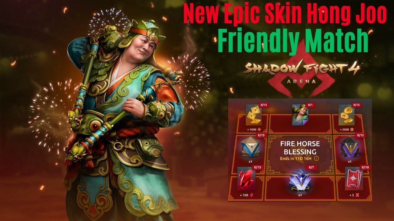 Friendly Match | Lunar Tournament  Event  |  Shadow Fight 4 Arena