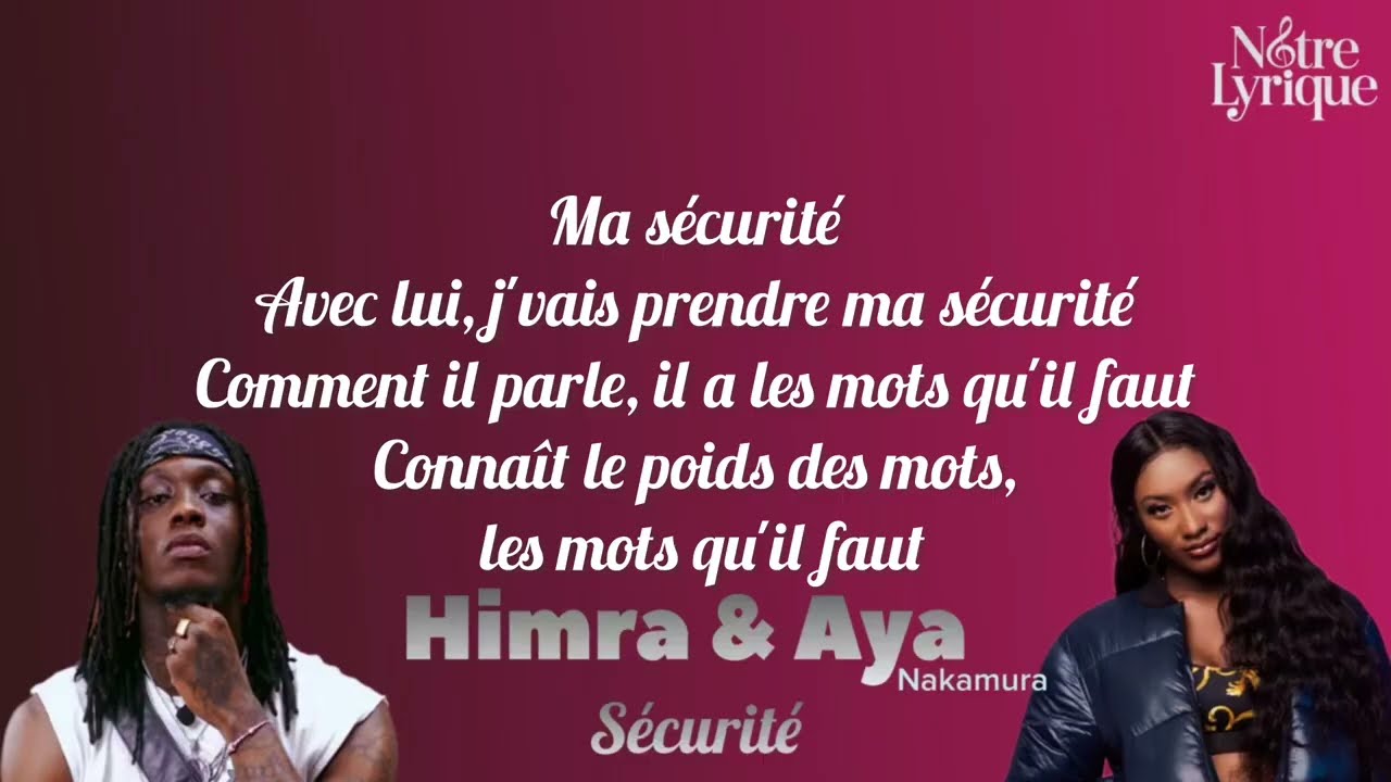 Aya Nakamura - Sécurité feat Himra (paroles)