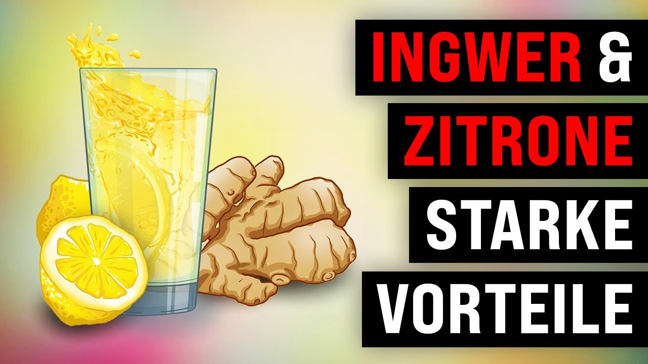 6 unglaubliche Vorteile von Ingwer- und Zitronenwasser