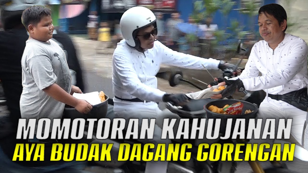 SAAT GERIMIS KANG DEDI BERTEMU DGN ANAK SD | BERJUALAN GORENGAN HARGA DUA RIBU DAPAT TIGA