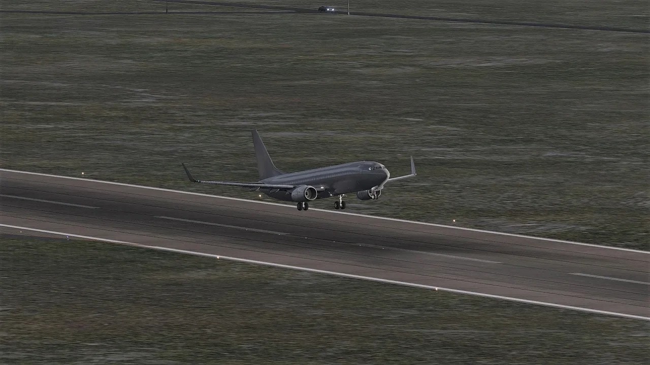 B737 Max, Vandenberg AFB, Take Off and Landing Challenge, United States, Flight Training - Aviation