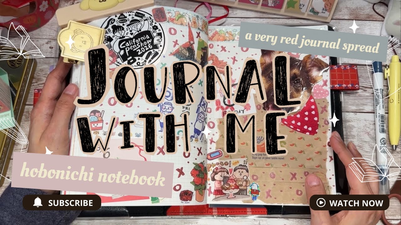 Happy for the weekend! // Journal With Me // Hobonichi Techo a5 Blank Grid Notebook 