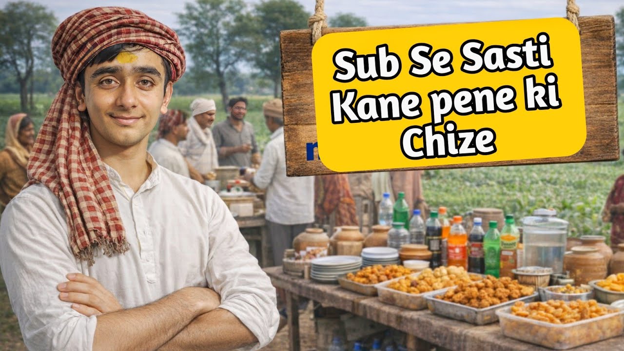 Sub Se Sasti Kaane peene Ki Chize..😨|Berni Market UP|Arnav Singh 
