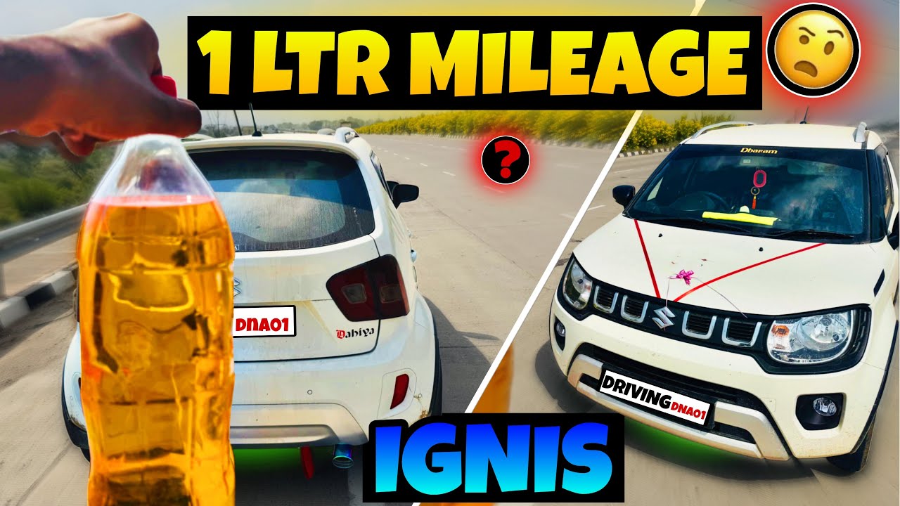 Delivery ke turant baad Mileage Test 🔥 Maruti Ignis 2025 Real Test!