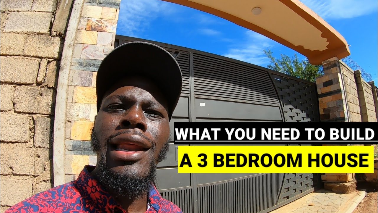 Quantity of materials I used to build my 3 bedroom house with a balcony in kampala uganda