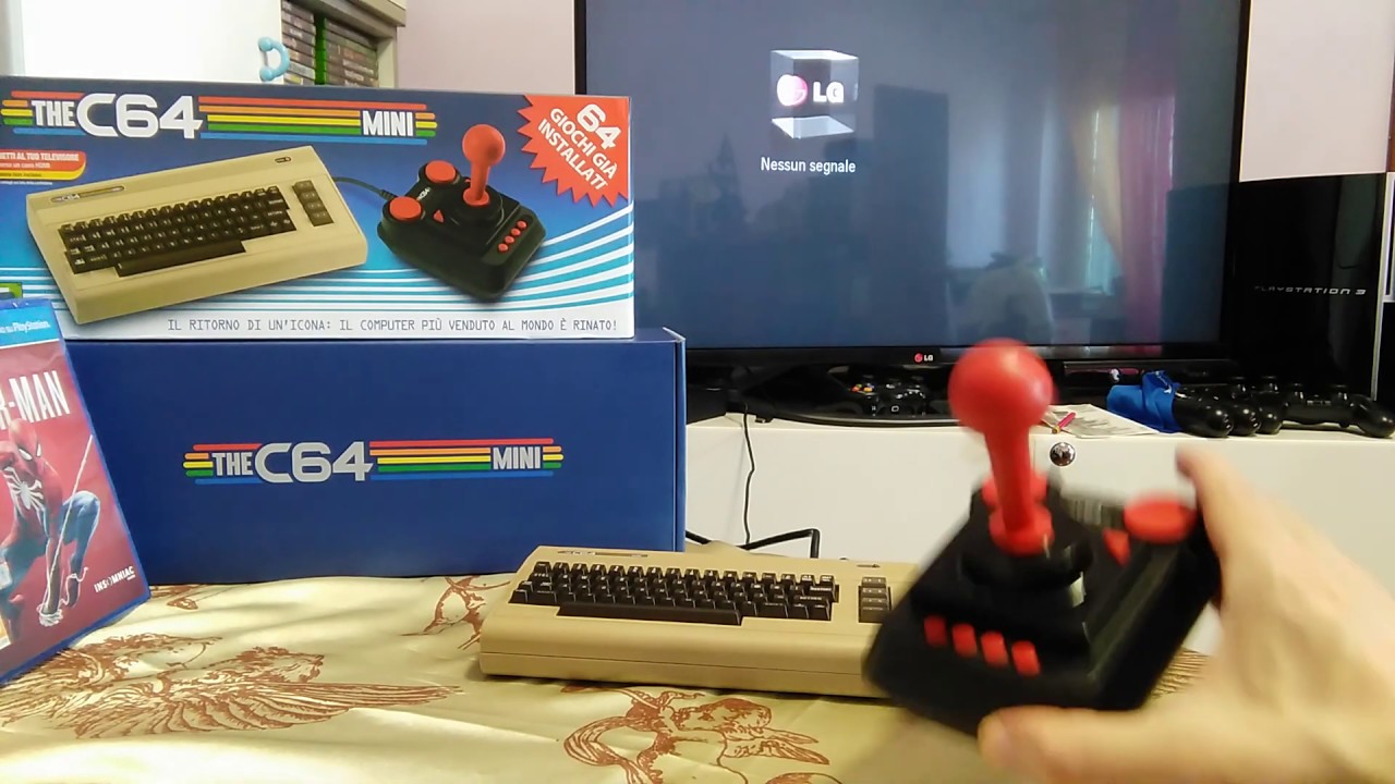 [Unboxing] C64 MINI - Caricare Giochi da USB prima e dopo l'Aggiornamento -STREET SURFER, LAZY JONES
