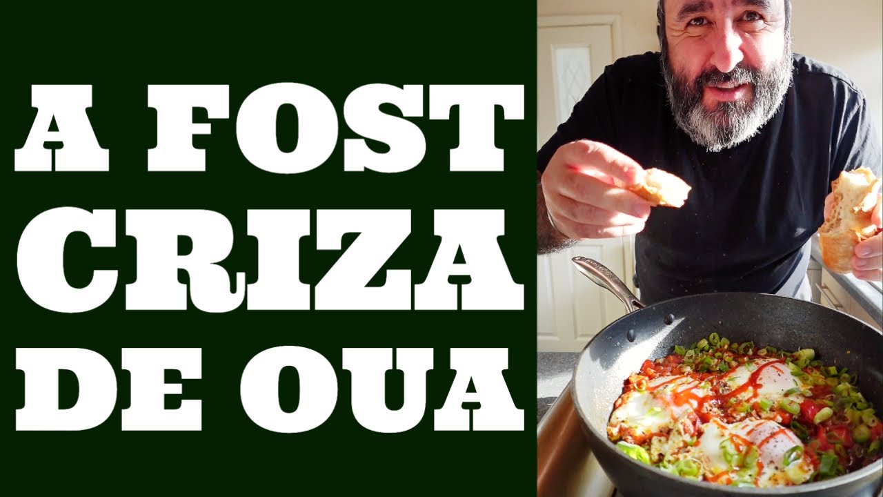 CUM SA FACI OUA CU SOS - RETETA DE OUA SHAKSHUKA