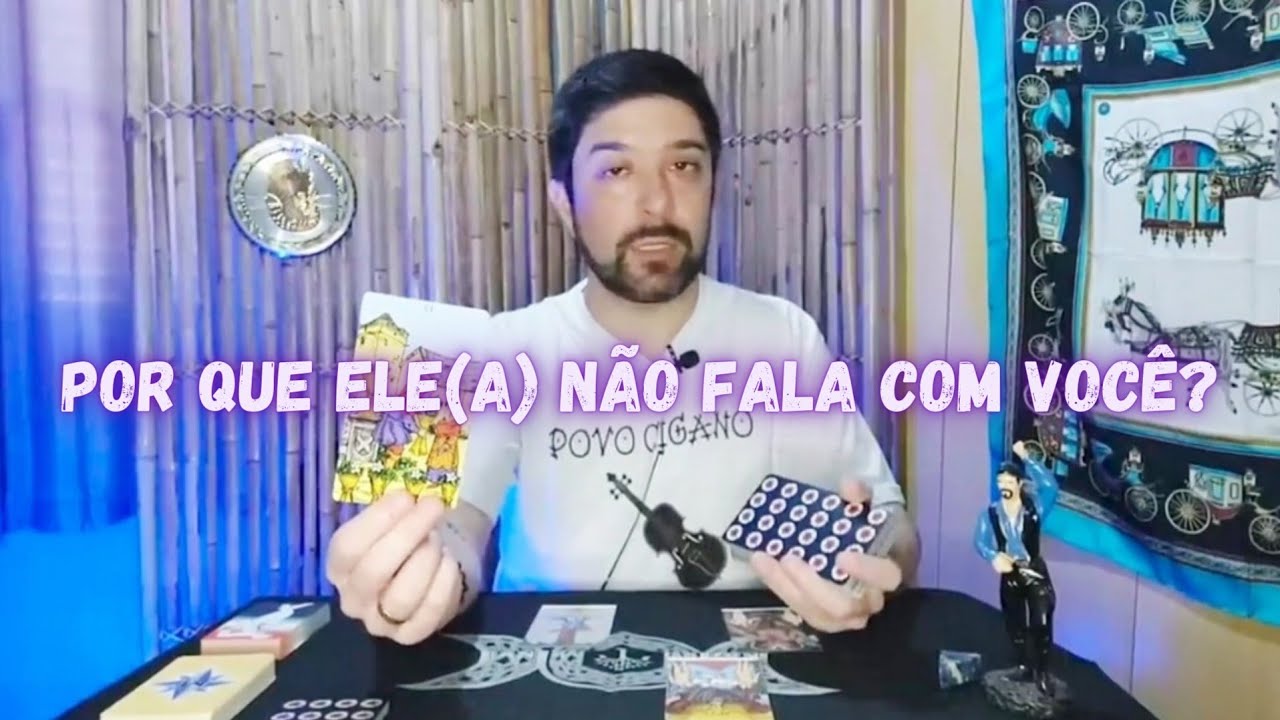 Por que ele(a) não fala comigo? Como está o emocional? 🔮 Tarot