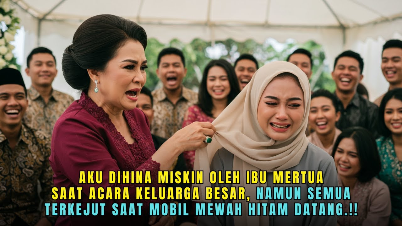 Ditarik Kerudungnya di Depan Tamu dan Dikira Miskin, Ternyata Menantu Pemilik Perusahaan Keluarga!