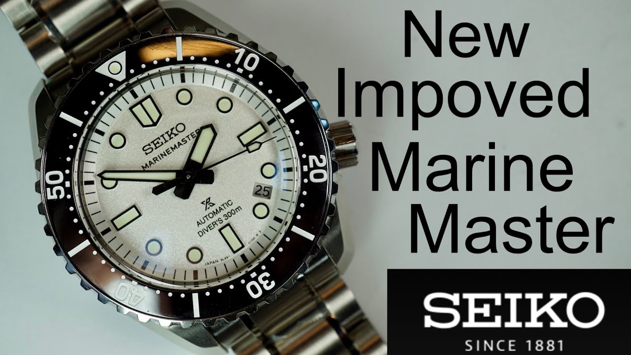 Seiko Marinemaster 1968 Diver’s Reinterpretation HD 1080p