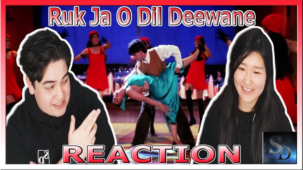 Ruk Ja O Dil Deewane REACTION!!! | Dilwale Dulhania Le Jayenge | Shah Rukh Khan| Kajol |Udit Narayan