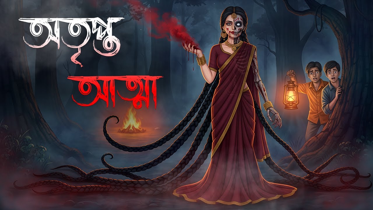 অতৃপ্ত আত্মা: বল্লভপুরের রহস্য | Atripto Atma | Bengali Horror Animated Story | ভুতুড়ে গল্প