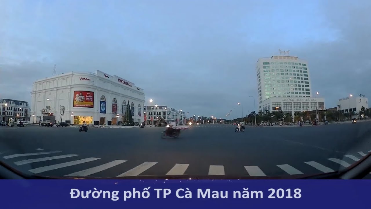 Đường phố Cà Mau qua góc nhìn Camera hành trình | Mekong today